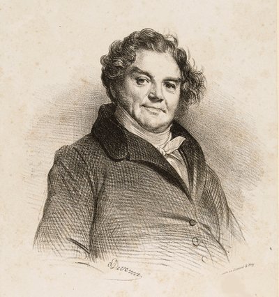 ウジェーヌ・フランソワ・ヴィドックの肖像、1775～1857年頃。 1828年。 作： Achille Devéria