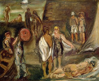 水浴者 作： Achille Emile Othon Friesz