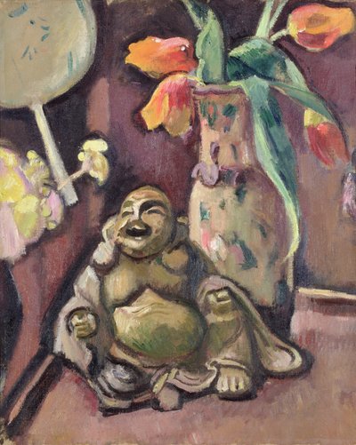 Asetelma Buddha-patsaan kanssa 作： Achille Emile Othon Friesz