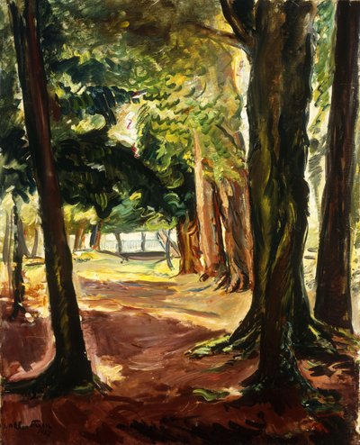 コート・ド・グレース近くの木。 コート・ド・グレースの近くの木々 作： Achille Emile Othon Friesz