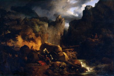 ローランドの死、c1818 作： Achille Etna Michallon