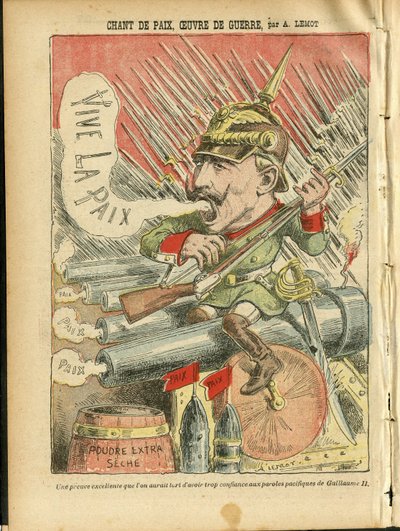 Le Pelerin』に掲載されたAchille Lemot（1846-1909）のイラスト 作： Achille Lemot