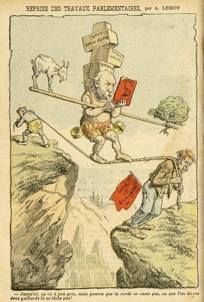 Le Pelerin』に掲載されたAchille Lemot（1846-1909）のイラスト 作： Achille Lemot