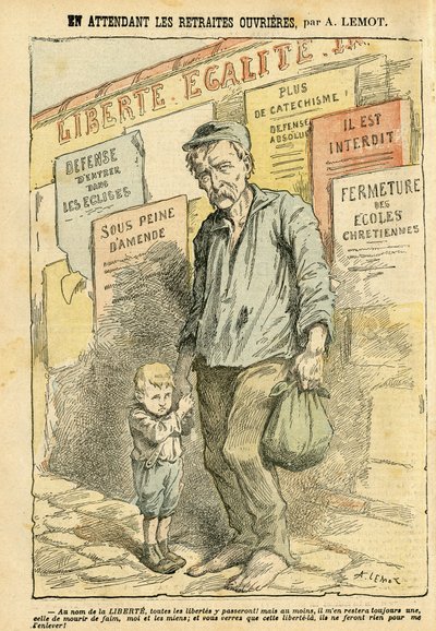 Le Pelerin』に掲載されたAchille Lemot（1846-1909）のイラスト 作： Achille Lemot