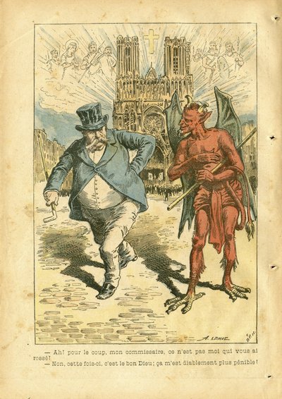 Le Pelerin』に掲載されたAchille Lemot（1846-1909）のイラスト 作： Achille Lemot