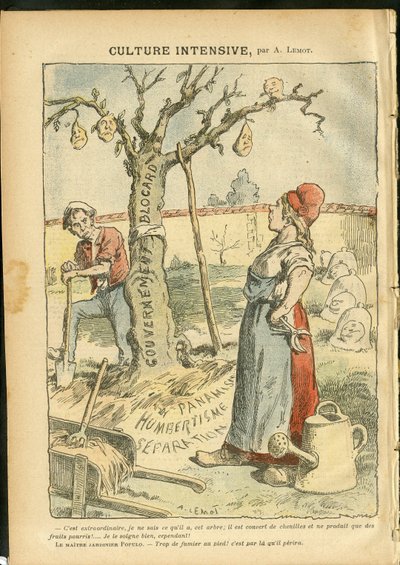 Le Pelerin』に掲載されたAchille Lemot（1846-1909）のイラスト 作： Achille Lemot