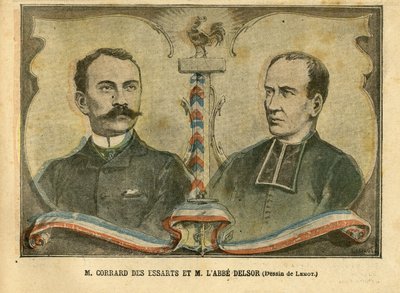 Achille Lemot (1846-1909)のイラスト（Le Pelerin, 24/01/04） - M. Corrard des essarts and M. L