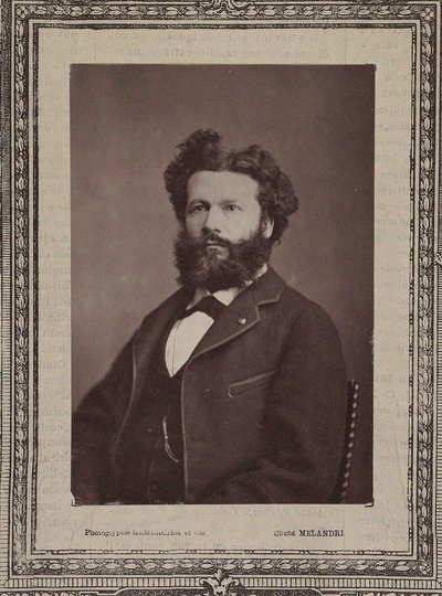 カミーユ・フラマリオンの肖像 1842-1925, 1880. 作： Achille Melandri