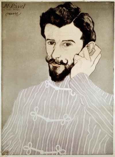モーリス・ラヴェル 作： Achille Ouvré