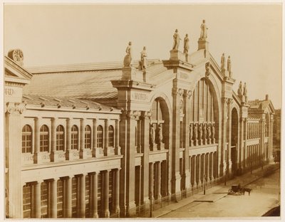 ガール・デュ・ノール、パリ、1870-80年頃（写真） 作： Achille Quinet