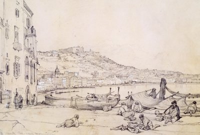 マルジェリーナからのナポリの眺め 作： Achille Vianelli