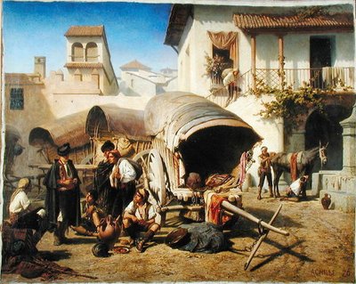 ポサダサンラファエル、コルドバ、1861年 作： Achille Zo