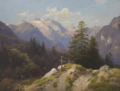 ベルヒテスガーデンのワーゲン・ザ・タウエルン教授 作： Adalbert Waagen