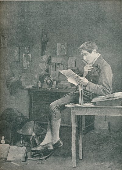 「学生」、c1877 作： Adam Diston
