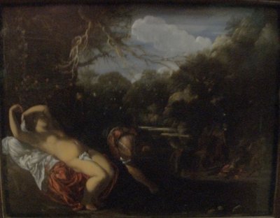 アポロとコロニス 作： Adam Elsheimer