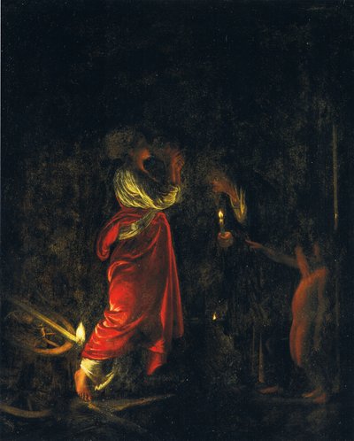 セレスの嘲笑 作： Adam Elsheimer
