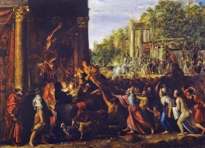 満足 作： Adam Elsheimer