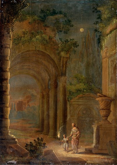 16世紀末の風景 作： Adam Elsheimer