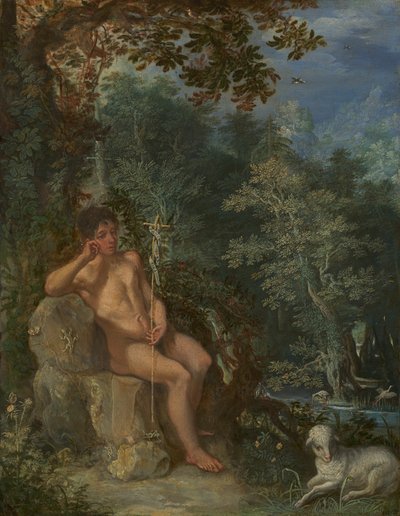荒野の洗礼者聖ヨハネ 作： Adam Elsheimer