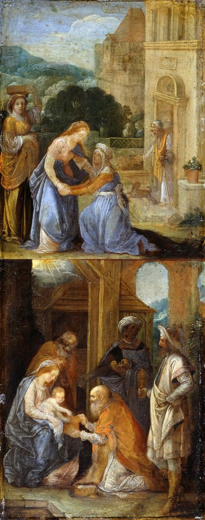 聖母の生涯、1578〜1610年の場面 作： Adam Elsheimer