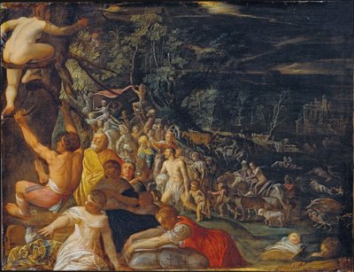 大洪水 作： Adam Elsheimer