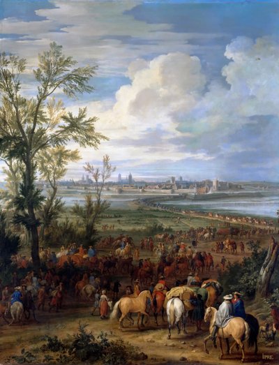 イープル包囲戦、1678 年 3 月 作： Adam Frans Meulen van der