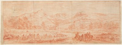 Französische Truppen vor Salins und den umliegenden Hügeln 作： アダム・フランス・ファン・デル・ミューレン