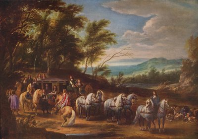 フィリップフランソワダーレンベルク会議部隊、1662年、1915年 作： Adam Frans van der Meulen