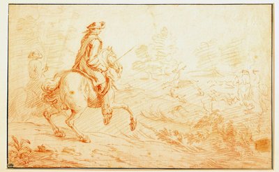 アダム・ファン・デル・ミューレン（1632-1690）による三毛別の鹿狩り 17世紀 パリ、ルーヴル美術館 作： Adam Frans van der Meulen