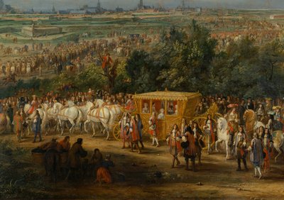 ルイ14世の参入 作： Adam Frans van der Meulen