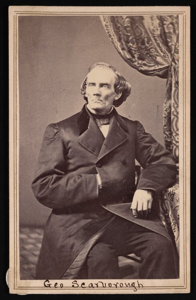 ジョージ・スカボローの肖像、1862～1863年。 作： Addis and Noel