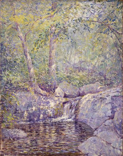 滝、1910年。 作： Addison Thomas Millar