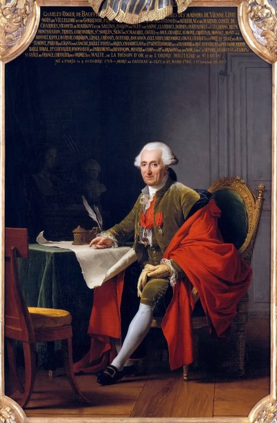 シャルルロジェ、プリンスドボーフレモン1713-1795 作： Adelaide Labille Guiard