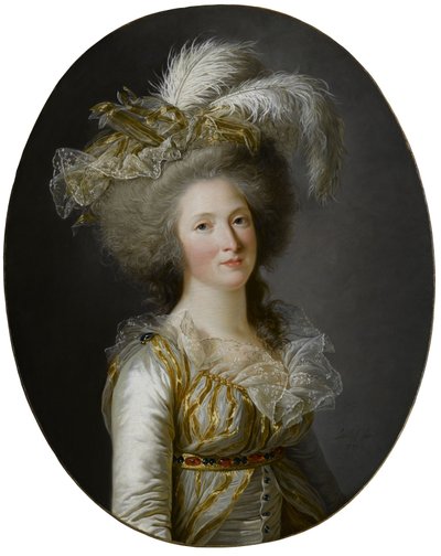 エリザベスフィリピンマリーエレーヌドブルボン 作： Adelaide Labille Guiard