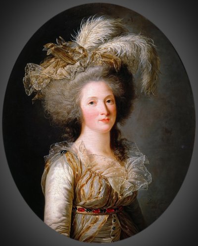 エリザベスフィリピンマリーエレーヌドブルボン 作： Adelaide Labille Guiard