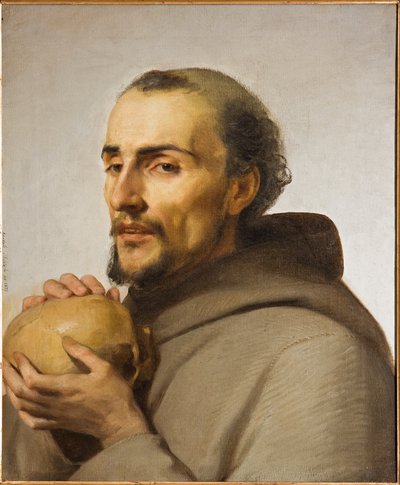 聖フランシスコ 作： Adeodato Malatesta or Malatesti