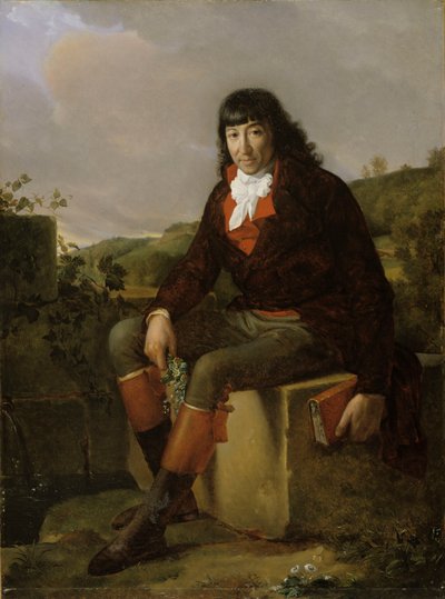 ルイ・マリー・ド・ラ・レヴェリエール・レポーの肖像 1753-1824, 1797. 作： Adélaïde Marie Pilastre