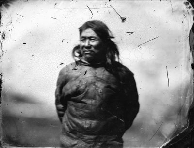 グリーンランド・イヌイットの一人 作： Admiral Edward Augustus Inglefield