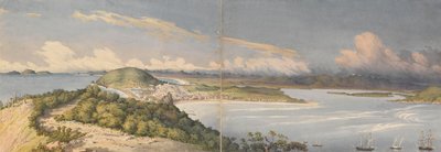 マサトラン（メキシコ）1850年8月」。 作： Admiral Sir Edward Gennys Fanshawe