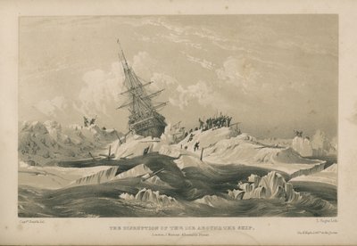 船周辺の氷の崩壊 作： Admiral William Henry Smyth