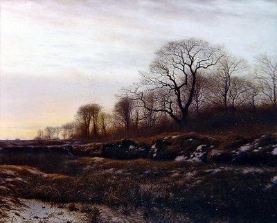 ある冬の日 作： Adolf Alfred Larsen