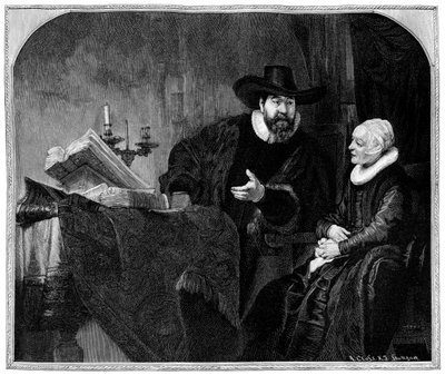 レニエアンスローと母親、1895年。 作： Adolf Closs
