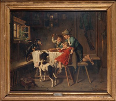 朝食時間 作： Adolf Eberle