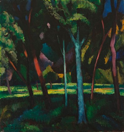 夏の夜 作： Adolf Erbslöh