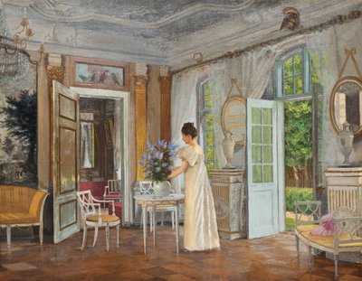 夏の花をアレンジ 作： Adolf Heinrich Hansen