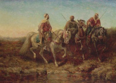 不明な画像 作： Adolf Schreyer