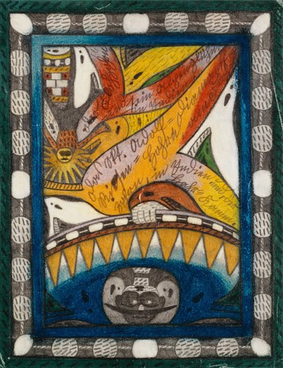 無題 作： Adolf Wolfli