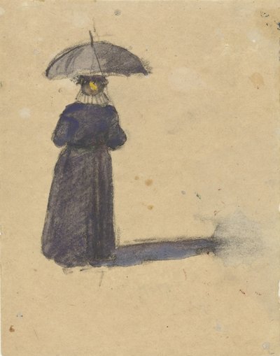 横顔の老人 作： Adolf le Comte