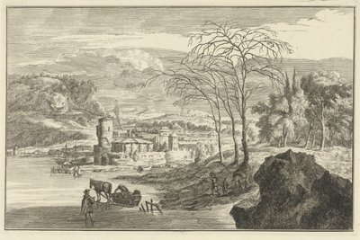 都市の景色を望む冬の風景 イタリアとドイツの風景（連載タイトル） 作： Adolf van der Laan