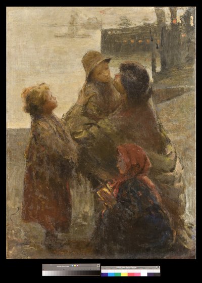 母を忘れないで、1896-1904 作： Adolfo Feragutti Visconti